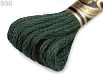 Textillux.sk - produkt Vyšívacia priadza DMC Mouliné Spécial Cotton - 500 zelenočiern tm