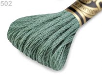 Textillux.sk - produkt Vyšívacia priadza DMC Mouliné Spécial Cotton - 502 zelená flaškov