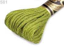 Textillux.sk - produkt Vyšívacia priadza DMC Mouliné Spécial Cotton - 581 zelená olivová
