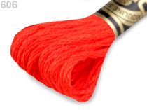 Textillux.sk - produkt Vyšívacia priadza DMC Mouliné Spécial Cotton - 606 červená šarlatová