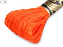 Textillux.sk - produkt Vyšívacia priadza DMC Mouliné Spécial Cotton - 608 oranžová dyňová