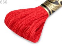Textillux.sk - produkt Vyšívacia priadza DMC Mouliné Spécial Cotton - 666 červená 
