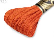 Textillux.sk - produkt Vyšívacia priadza DMC Mouliné Spécial Cotton - 720 pomarančová