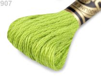 Textillux.sk - produkt Vyšívacia priadza DMC Mouliné Spécial Cotton - 907 zelená trávová sv. svetlá