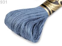 Textillux.sk - produkt Vyšívacia priadza DMC Mouliné Spécial Cotton - 931 modrá jeans