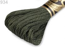 Textillux.sk - produkt Vyšívacia priadza DMC Mouliné Spécial Cotton - 934 zelenočiern tm