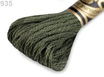 Textillux.sk - produkt Vyšívacia priadza DMC Mouliné Spécial Cotton - 935 olivová tm.