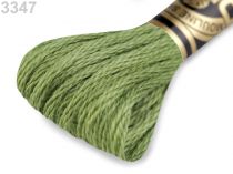 Textillux.sk - produkt Vyšívacia priadza DMC Mouliné Spécial Cotton - 3347 zelená stepná tmavá