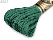 Textillux.sk - produkt Vyšívacia priadza DMC Mouliné Spécial Cotton - 3847 zelená lesná svetlá