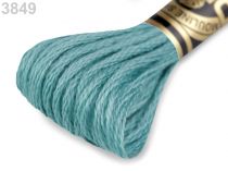 Textillux.sk - produkt Vyšívacia priadza DMC Mouliné Spécial Cotton - 3849 zelená ľadovo