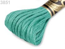 Textillux.sk - produkt Vyšívacia priadza DMC Mouliné Spécial Cotton - 3851 zelená vianočná