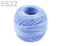 Textillux.sk - produkt Vyšívacia priadza Perlovka - 5532 Cashmere Blue