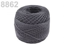 Textillux.sk - produkt Vyšívacia priadza Perlovka - 8862 Steel Gray