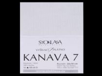 Textillux.sk - produkt Vyšívacia tkanina Kanava 7 biela 20x30 cm