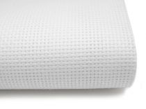Textillux.sk - produkt Vyšívacia tkanina Kanava 7 biela šírka 140cm 
