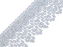 Textillux.sk - produkt Vzdušná čipka so strapcami šírka 80 mm - 6 šedá holubia