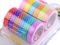 Textillux.sk - produkt Washi páska šírka 10 mm bodkovaná