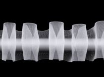Textillux.sk - produkt Záclonovka šírka 50 mm s pútkami na navlečenie na tyč, ceruzkové riasenie