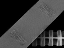 Textillux.sk - produkt Záclonovka transparentná šírka 80mm tuškové riasenie