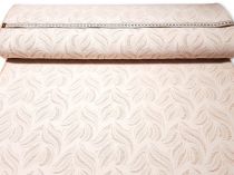 Textillux.sk - produkt Žakardová kostýmovka listy s lurexom 140 cm