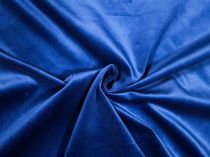 Textillux.sk - produkt Zamat jednofarebný šírka 150 cm - 04 - zamat modrý