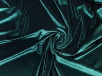 Textillux.sk - produkt Zamat elastický, šírka 150 cm - 7 - zelený zamat