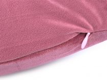 Textillux.sk - produkt Zamatová obliečka na vankúš jednofarebná 45x45 cm
