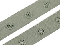 Textillux.sk - produkt Zapínanie na body šírka 18mm metráž - 16 zelenkavá khaki