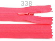 Textillux.sk - produkt Zips  skrytý nedeliteľný 3mm TINA dĺžka 55cm  - 338 Pink Lemonade neon