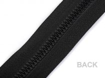 Textillux.sk - produkt Zips kostený so striebornými zúbkami šírka 8 mm metráž