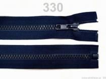 Textillux.sk - produkt Zips kosticový 5mm deliteľný 35cm / bundový / - 330 modrá tmavá