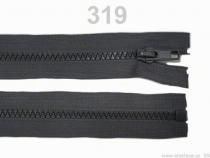 Textillux.sk - produkt Zips kosticový 5mm deliteľný 35cm / bundový / - 319 šedá kalná