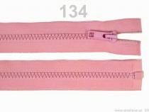 Textillux.sk - produkt Zips kosticový 5mm deliteľný 35cm / bundový / - 134 ružová detská svetlá
