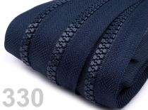 Textillux.sk - produkt Zips kosticový 5mm metráž - 330 modrá tmavá