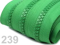 Textillux.sk - produkt Zips kosticový 5mm metráž - 239 zelená irská