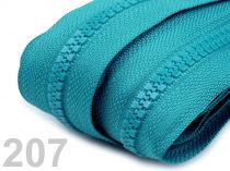 Textillux.sk - produkt Zips kosticový 5mm metráž - 207 modrá tyrkys.