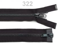 Textillux.sk - produkt Zips kosticový,5mm,deliteľný 2bežce,dĺžka 55cm/bundový/
