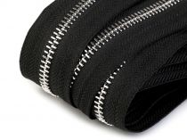 Textillux.sk - produkt Zips kovový šírka 5 mm metráž - čierna