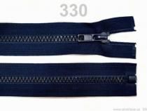 Textillux.sk - produkt Zips plastic 5mm deliteľný 30cm ( bundový) MART - 330 modrá tmavá