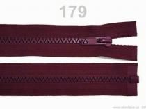 Textillux.sk - produkt Zips plastic 5mm deliteľný 45cm ( bundový )MART - 179 ružovofialová