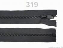 Textillux.sk - produkt Zips plastic 5mm deliteľný 45cm ( bundový )MART - 319 šedá kalná