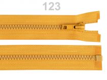 Textillux.sk - produkt Zips plastic 5mm deliteľný 70cm (bundový) MART - 123 horčicová
