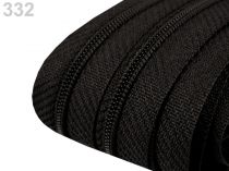 Textillux.sk - produkt Zips špirálový 3 mm metráž pre bežce typu POL - 332 čierna