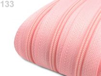 Textillux.sk - produkt Zips špirálový 3 mm metráž pre bežce typu POL - 133 ružová svetlá