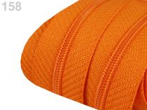 Textillux.sk - produkt Zips špirálový 3 mm metráž pre bežce typu POL - 158 oranžová  
