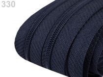Textillux.sk - produkt Zips špirálový 3 mm metráž pre bežce typu POL - 330 modrá tmavá