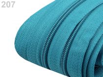 Textillux.sk - produkt Zips špirálový 3 mm metráž pre bežce typu POL - 207 modrá tyrkys.
