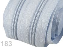 Textillux.sk - produkt Zips špirálový 5mm metráž pre bežce typu POL 25m - 183 modrá ľadová