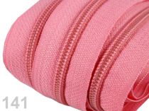 Textillux.sk - produkt Zips špirálový 5mm metráž pre bežce typu POL 25m - 141 ružová detská tmavá