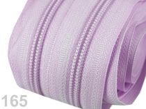 Textillux.sk - produkt Zips špirálový 5mm metráž pre bežce typu POL 25m - 165 fialová sv.